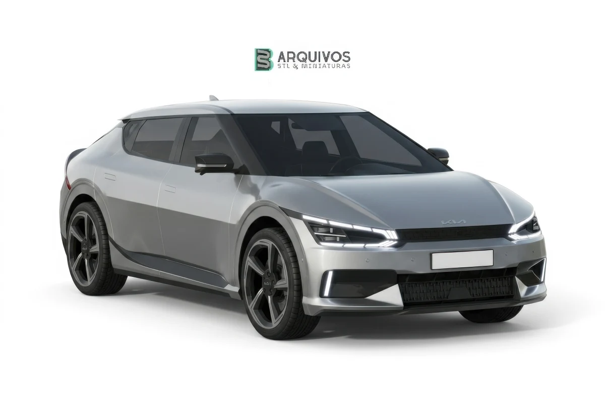 Modelo 3D STL - Kia EV6 GT 2022 — foto 6